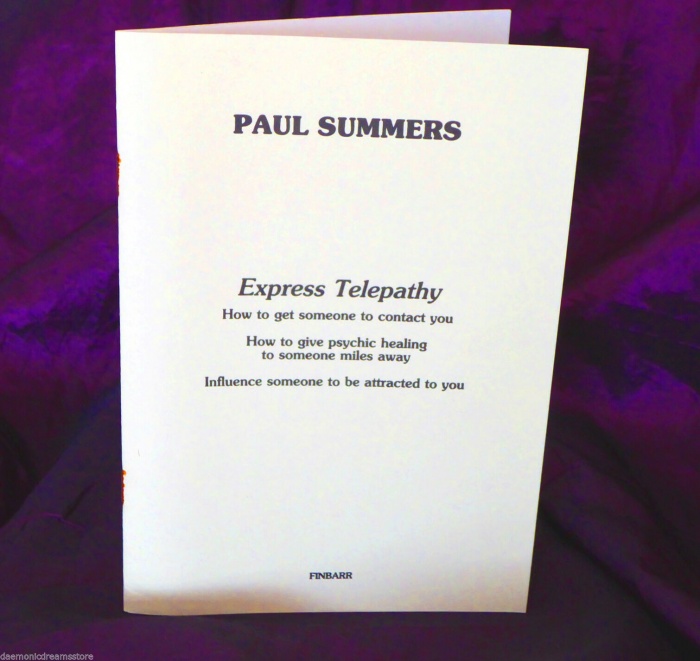 EXPRESS TELEPATHY By Paul Summers